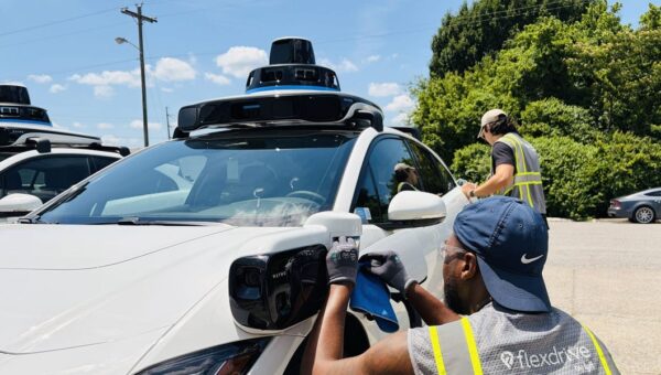 They were Lyft drivers. Now they're cleaning Waymos.