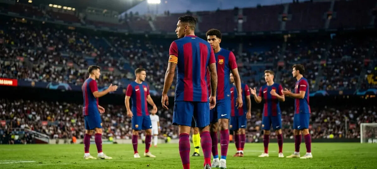 Raphinha Moves Ahead of De Jong in Barcelona Captaincy Race
