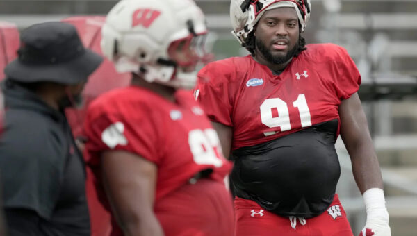Wisconsin broadcaster Matt Lepay praises viral fall camp interception