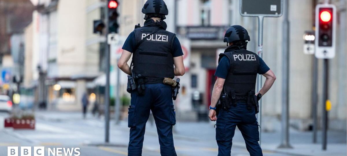 Manhunt after one killed and five injured in Swiss shooting, police say