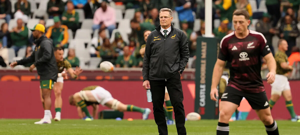 Erasmus relieved the pressure flipped onto Rennie after tying Springboks-All Blacks series