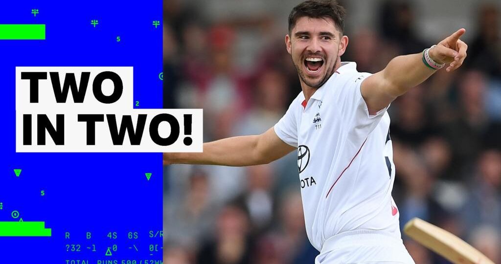 Tongue takes back-to-back wickets but misses out on hat-trick
