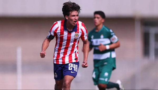Rojiblanca youngsters beat Santos on their trip to Torreón!
