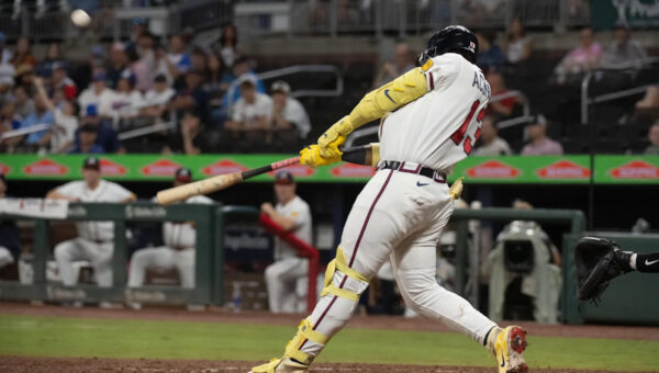 Ronald Acuna DHs, as Mike Yastrzemski mans right field
