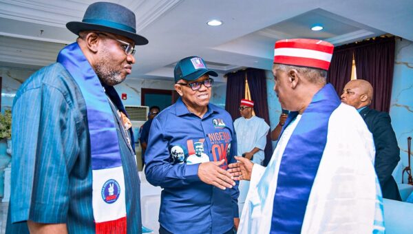 2027: Peter Obi, Kwankwaso, Dickson meet amid major crisis in support groups