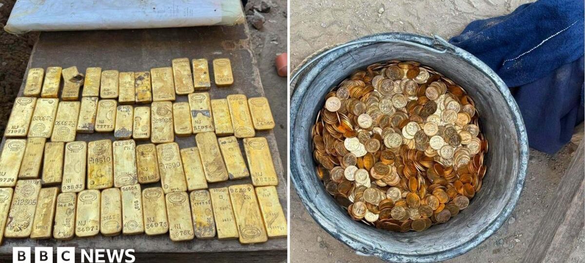 Builders unearth €9m gold loot sealed in walls of Belgian property