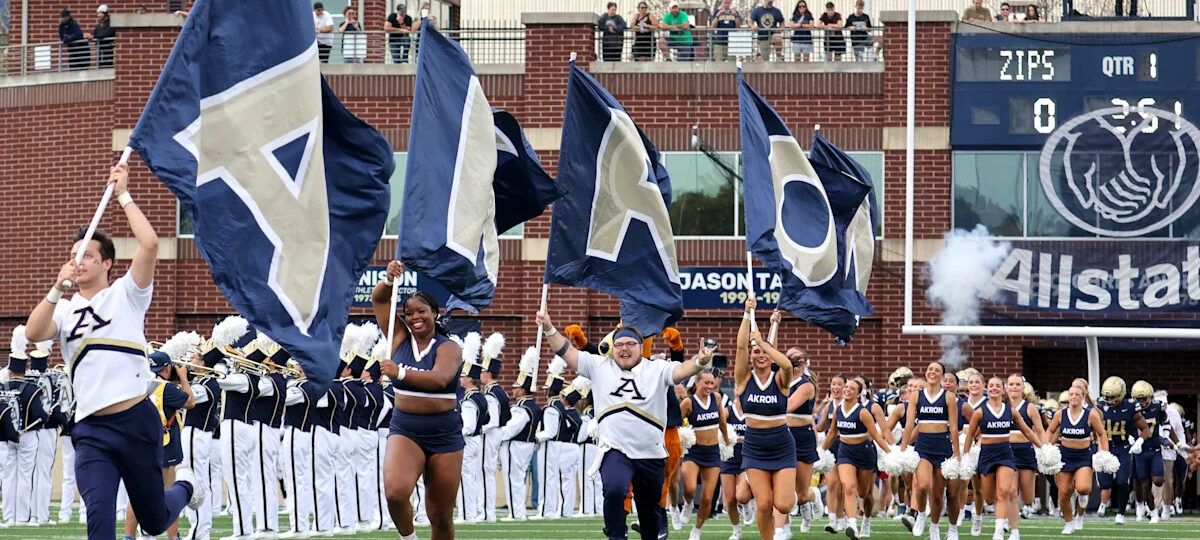 Akron sees significant uptick in college football season tickets following lottery offer to script team's opening drive