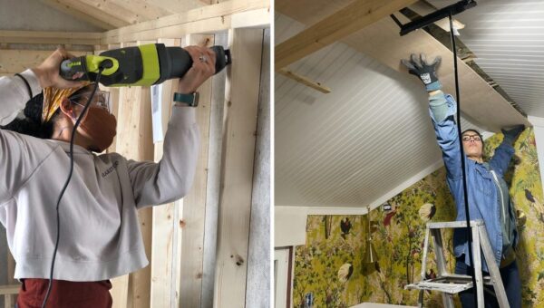 I built my tiny home from scratch for under $50,000. Doing it all myself was hard, but the money I'm saving is worth it.