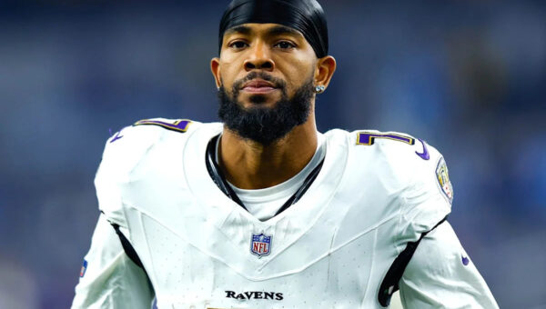 Baltimore Ravens’ Rashod Bateman Arrested After Allegedly Smashing Car Window While His Baby and the Child’s Mother Were Inside