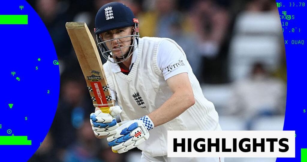 Brook shines as England take control against Pakistan