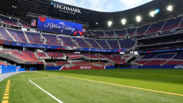 Fans quickly noticed a surprising issue with the Bills' new stadium