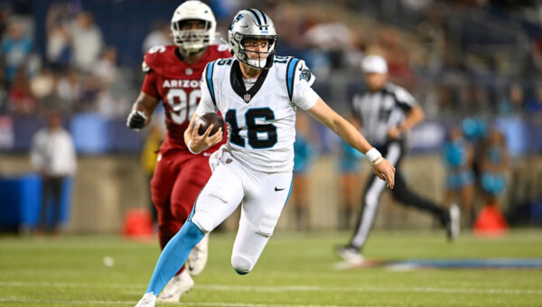 Panthers QB Haynes King week-to-week with hamstring injury after game-winning TD vs. Cardinals