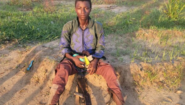 Boko Haram fighter surrenders with AK-47, 26 rounds in Borno [PHOTOS]
