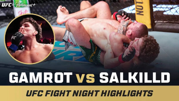 UFC Vegas 120 main event highlights: Quillan Salkilld taps out Mateusz Gamrot