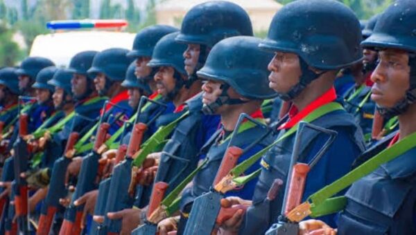 NSCDC Mining Marshals react as Army hands over 18 suspected illegal miners