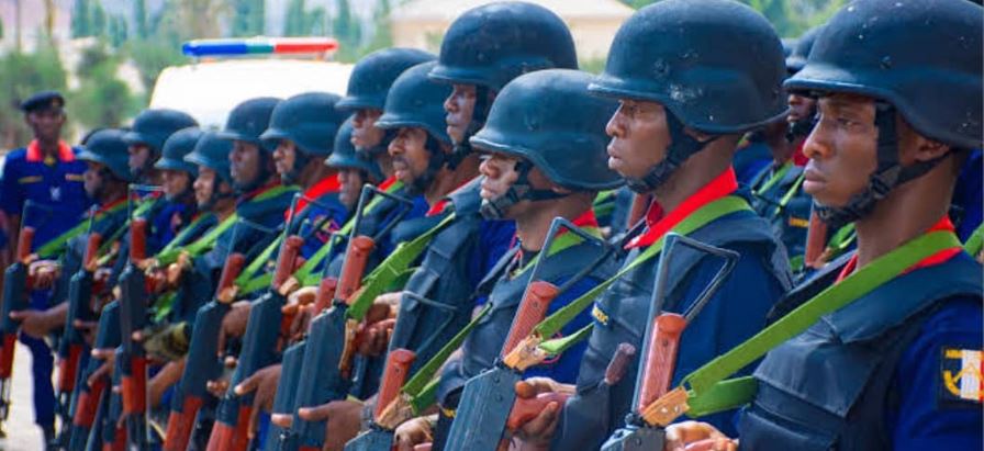 NSCDC Mining Marshals react as Army hands over 18 suspected illegal miners