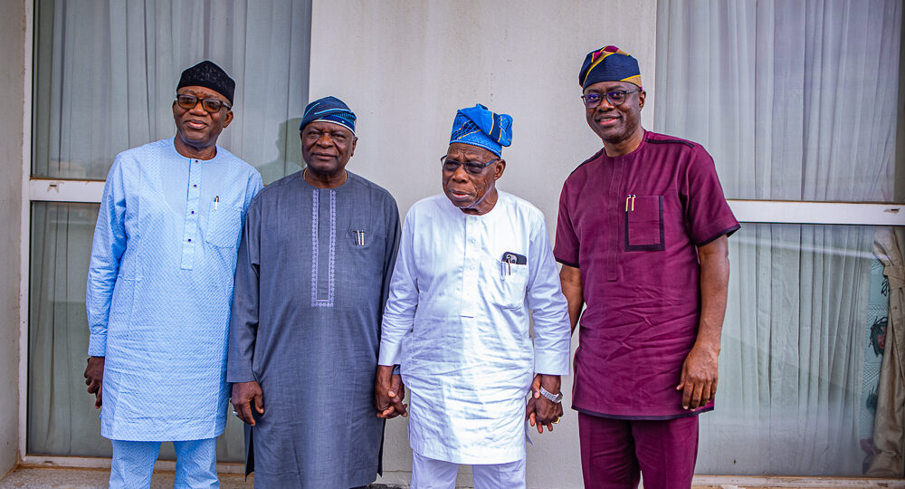 2027: Makinde meets Obasanjo in Ogun