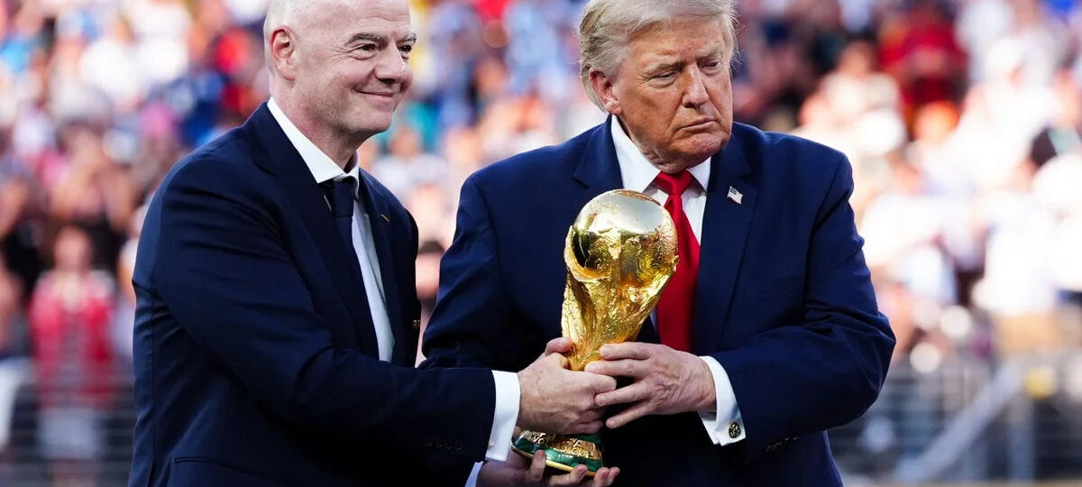 Donald Trump says ousting Gianni Infantino from Fifa presidency would be ‘terrible mistake’