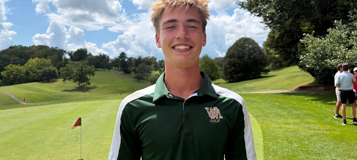 Wilson Memorial golfer Maddox Perry tops leaderboard in season opener