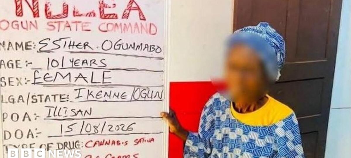'101-year-old great-grandmother' arrested for selling cannabis in Nigeria