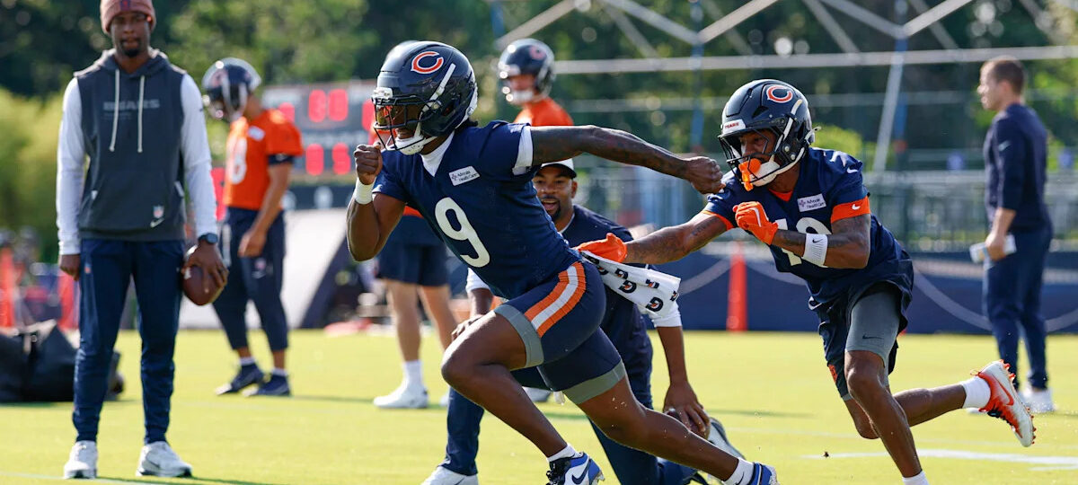 Rome Odunze says Jahdae Walker is standout in Bears training camp