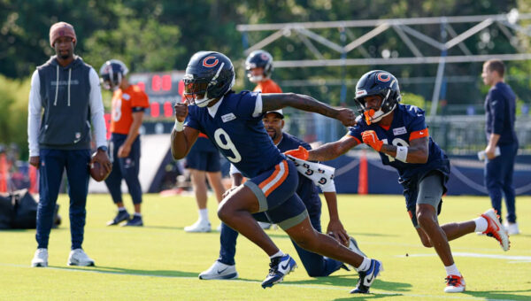 Rome Odunze says Jahdae Walker is standout in Bears training camp