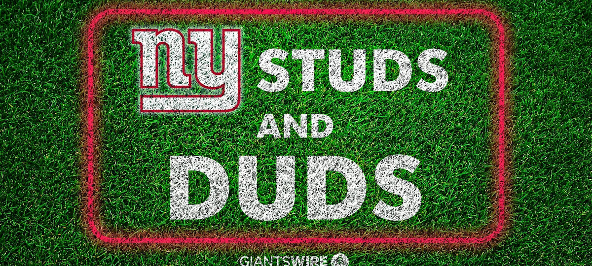Studs and duds from New York Giants' Week 2 loss to Los Angeles Rams