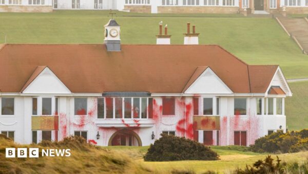 ‘Terrorist connection’ over Trump Turnberry vandalism charges
