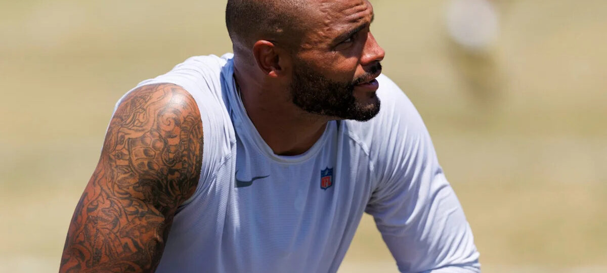 ‘Awesome’ – Dak Prescott blown away by heartfelt gift from Dallas Cowboys fan at training camp