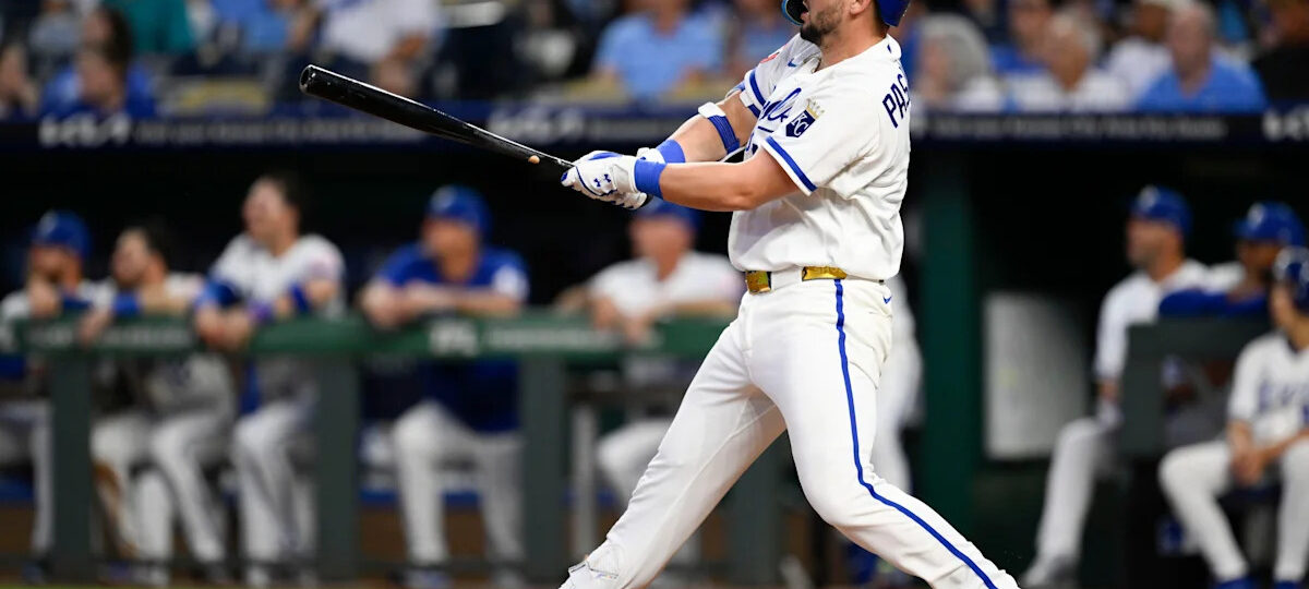 Royals stage another comeback to take the series from the Athletics