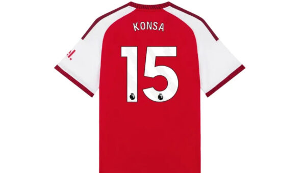 What shirt number will Ezri Konsa get at Arsenal?