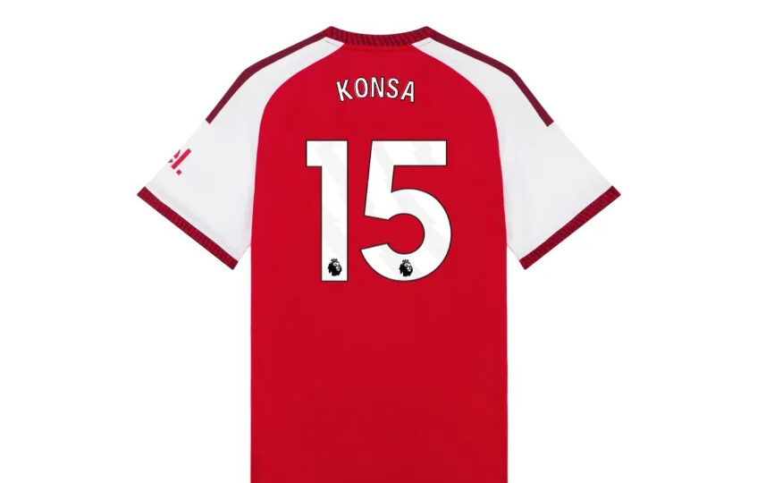 What shirt number will Ezri Konsa get at Arsenal?