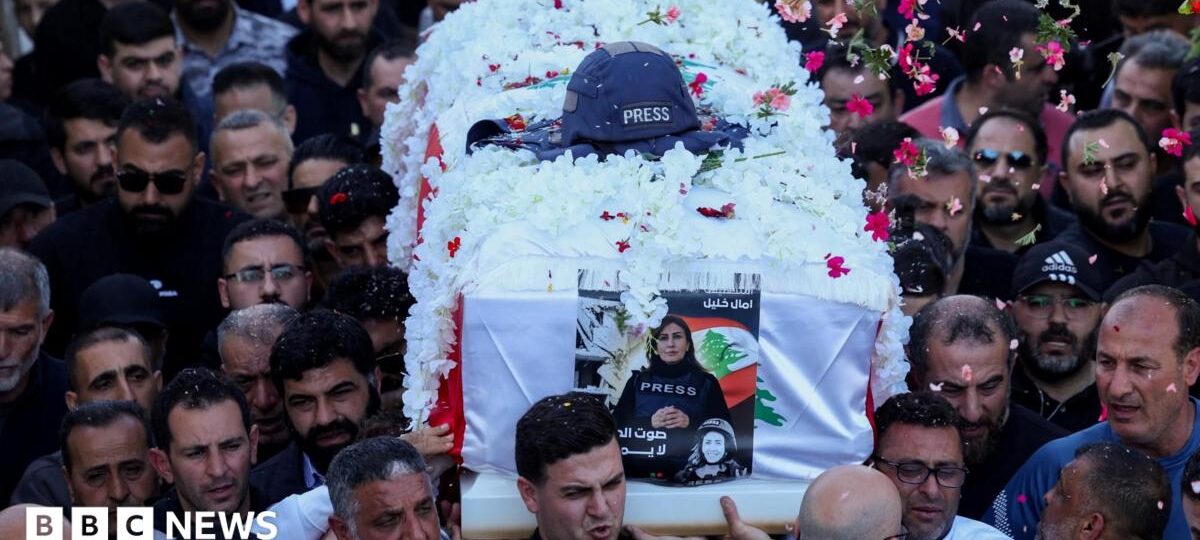 Rights groups say Israeli attack that killed Lebanese journalist an apparent war crime