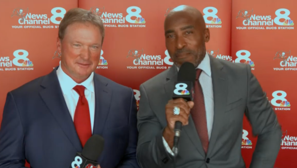 Jon Gruden still has his fastball, should the powers that be ever determine he’s employable again