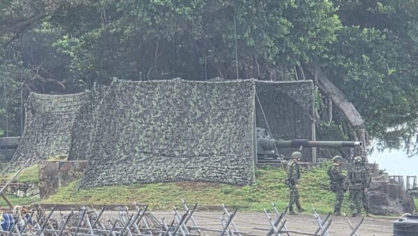 Taiwan is using Frankenstein-style tanks made with old Patton designs to guard the gateway to its capital
