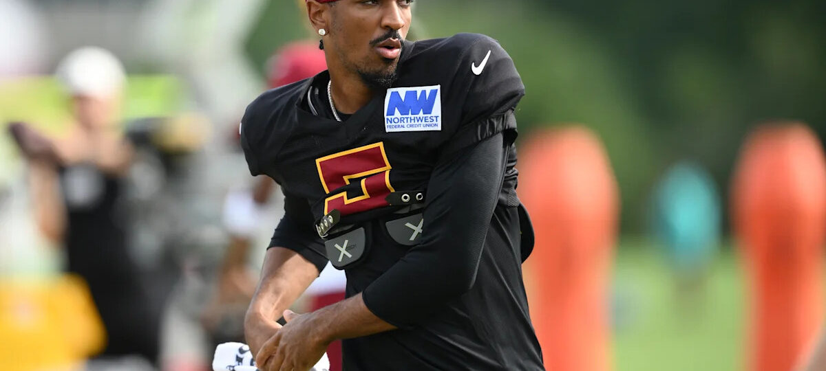 Kiffin maintaining initial stance on D.J. Pickett wearing the No. 5 of former LSU QB Jayden Daniels