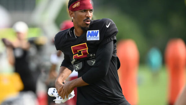 Kiffin maintaining initial stance on D.J. Pickett wearing the No. 5 of former LSU QB Jayden Daniels