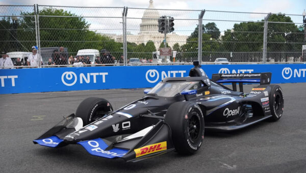 Drivers turn their attention from the buildings to the bumps while testing out DC’s IndyCar track