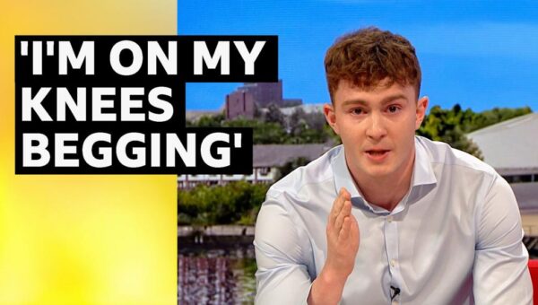 ‘Give us a chance to fight for our lives’ – swimmer Archie Goodburn’s emotional plea for cancer funding