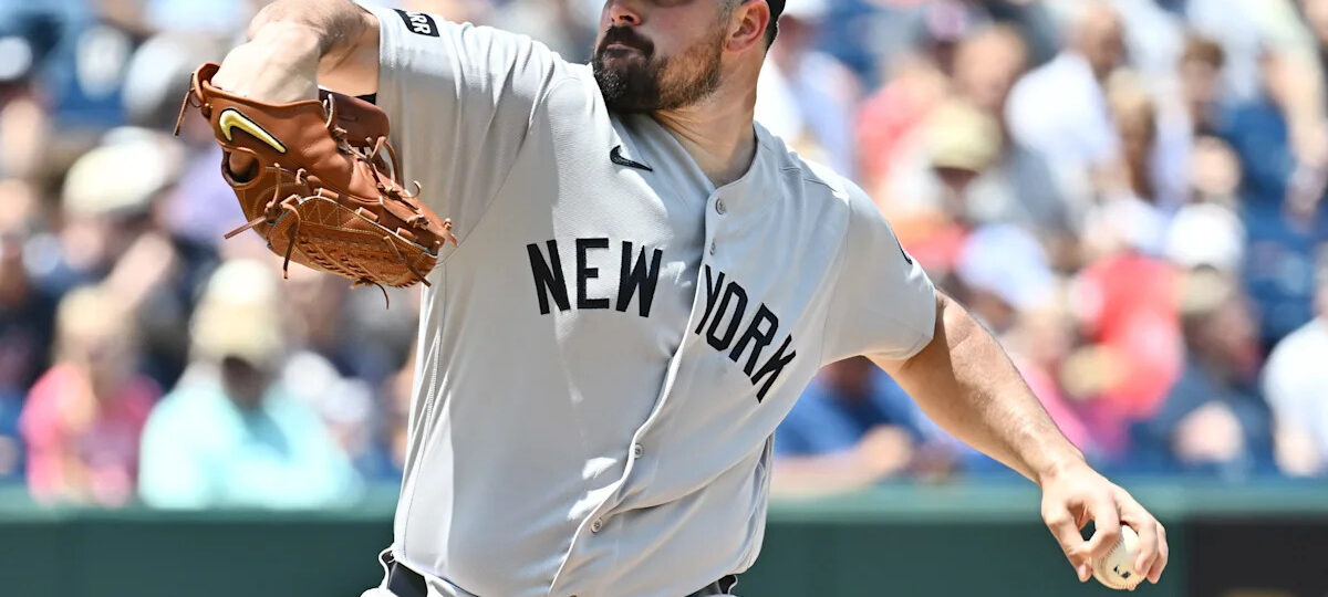 Yankees ready to slot Carlos Rodon back into their rotation