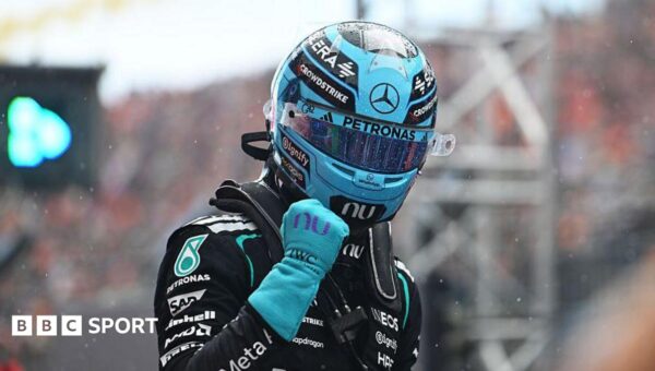 Russell wins Dutch GP sprint from pole position
