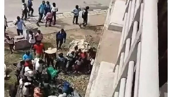 Outrage as police allegedly push motorist off Maryland Bridge in Lagos