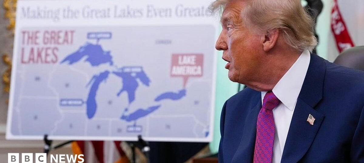Trump pushes Apple to change 'Lake Ontario' to 'Lake America' on its maps