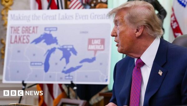 Trump pushes Apple to change ‘Lake Ontario’ to ‘Lake America’ on its maps