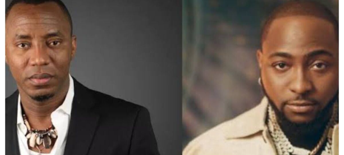 Osun election: Davido clashes with Sowore over ‘I will never support APC’ comment
