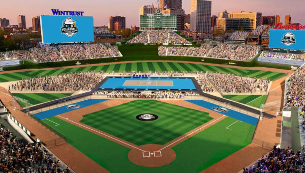 How Wrigley Field is preparing for Kentucky and Big Ten/SEC volleyball