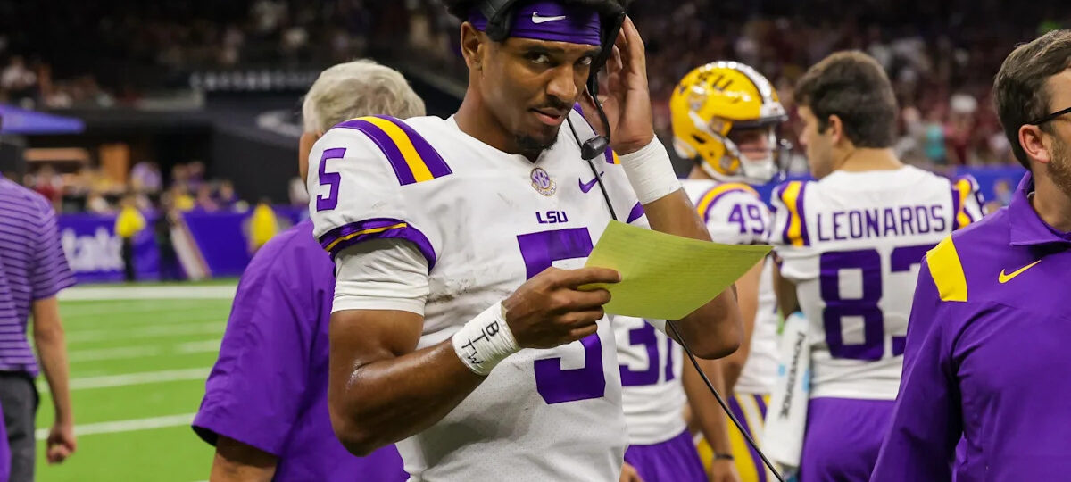 Jayden Daniels issues statement LSU's DJ Pickett wearing No. 5 jersey