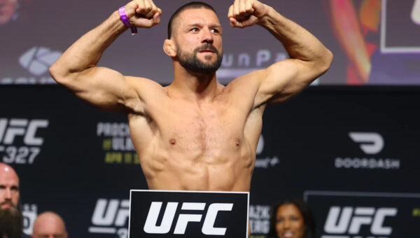 UFC Vegas 120 weigh-in video: Gamrot vs. Salkilld