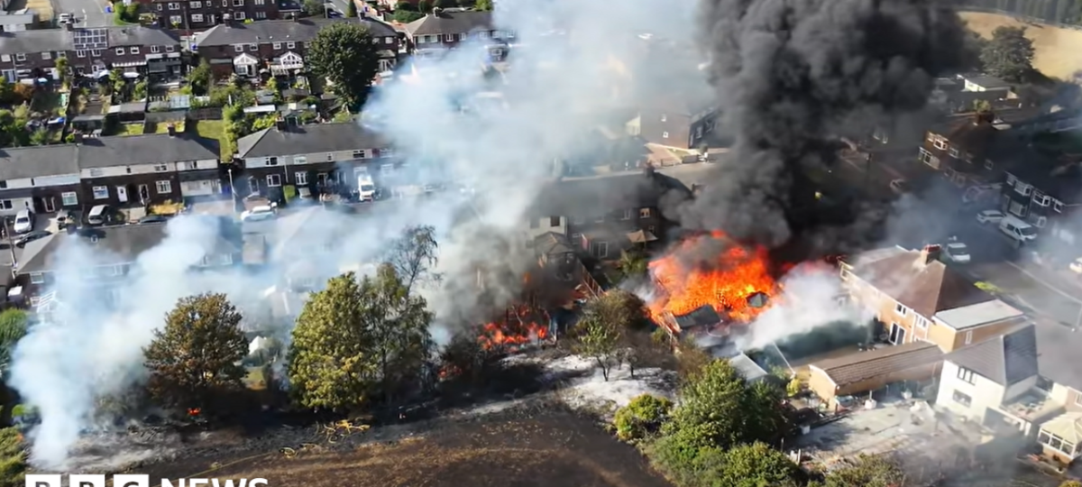 Multiple fires destroy homes and cause devastation in West Midlands