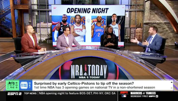 Dave McMenamin explains why NBA is opening regular season at 3 p.m. ET